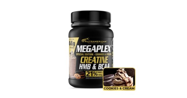 Megaplex 2.4 libras Cookies & Cream